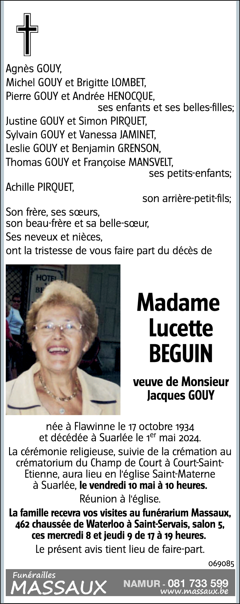 Lucette BEGUIN