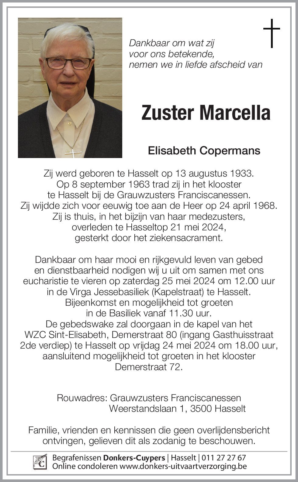 Marcella Elisabeth Copermans