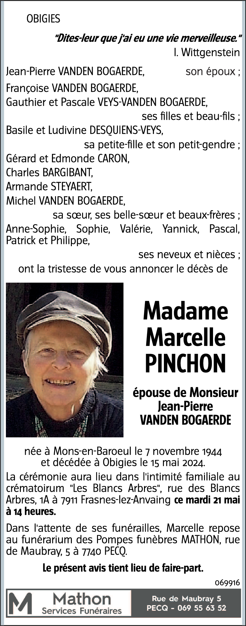 Marcelle Pinchon