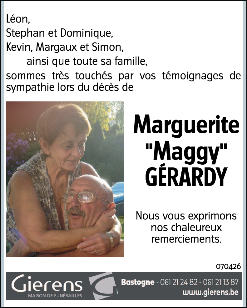 Marguerite GÉRARDY