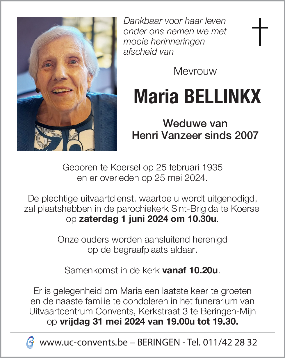 Maria Bellinkx