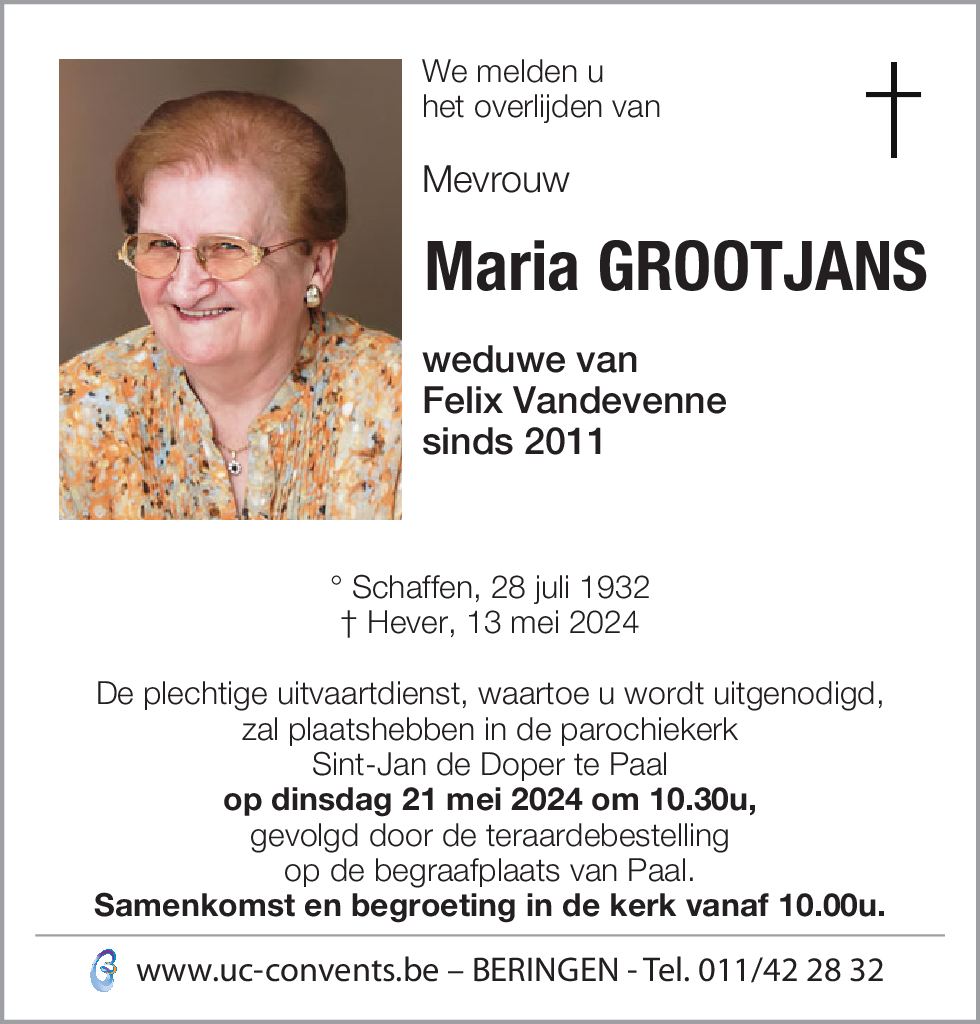 Maria Grootjans