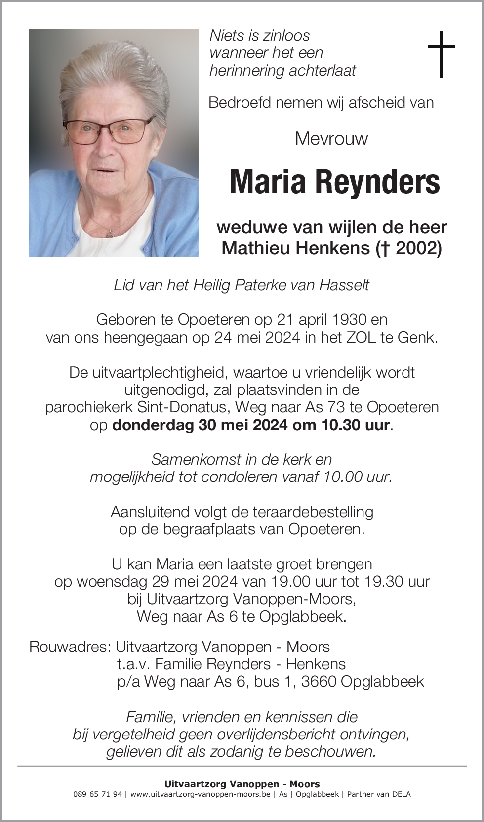 Maria Reynders