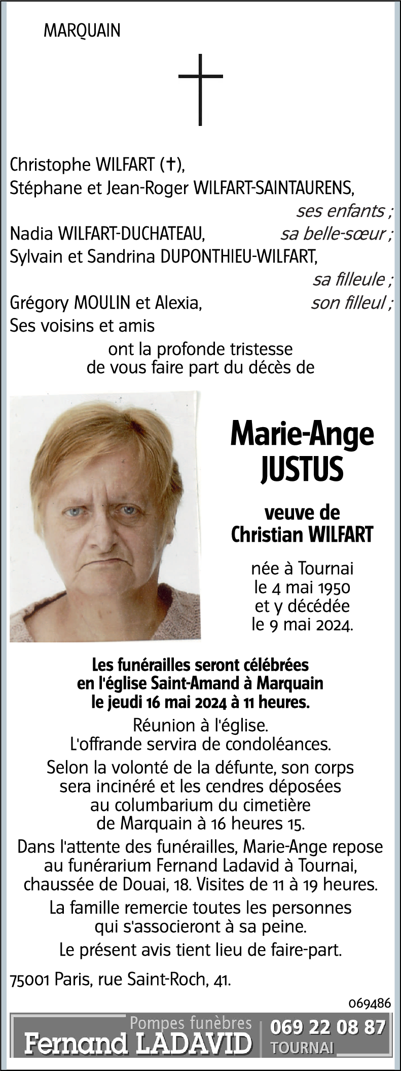 Marie-Ange JUSTUS