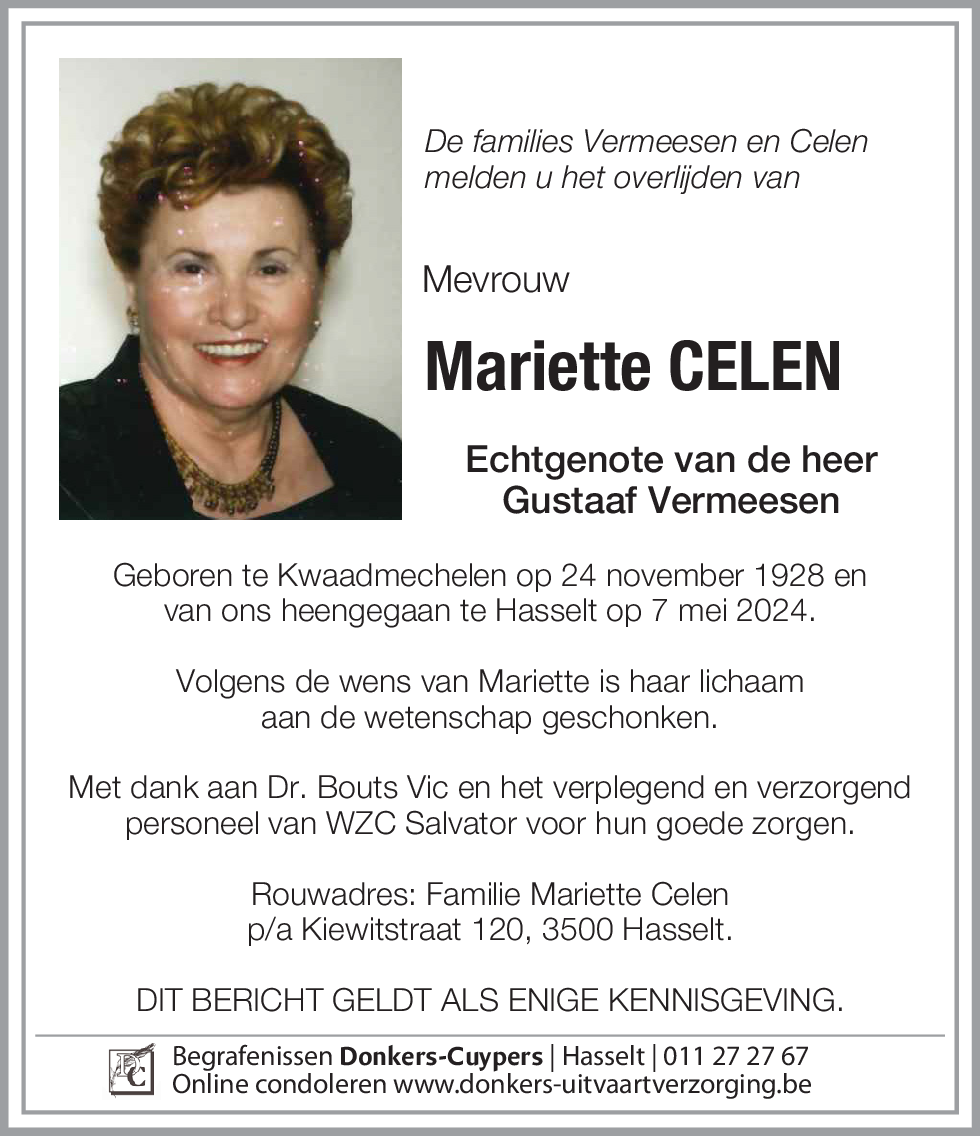 Mariette Celen