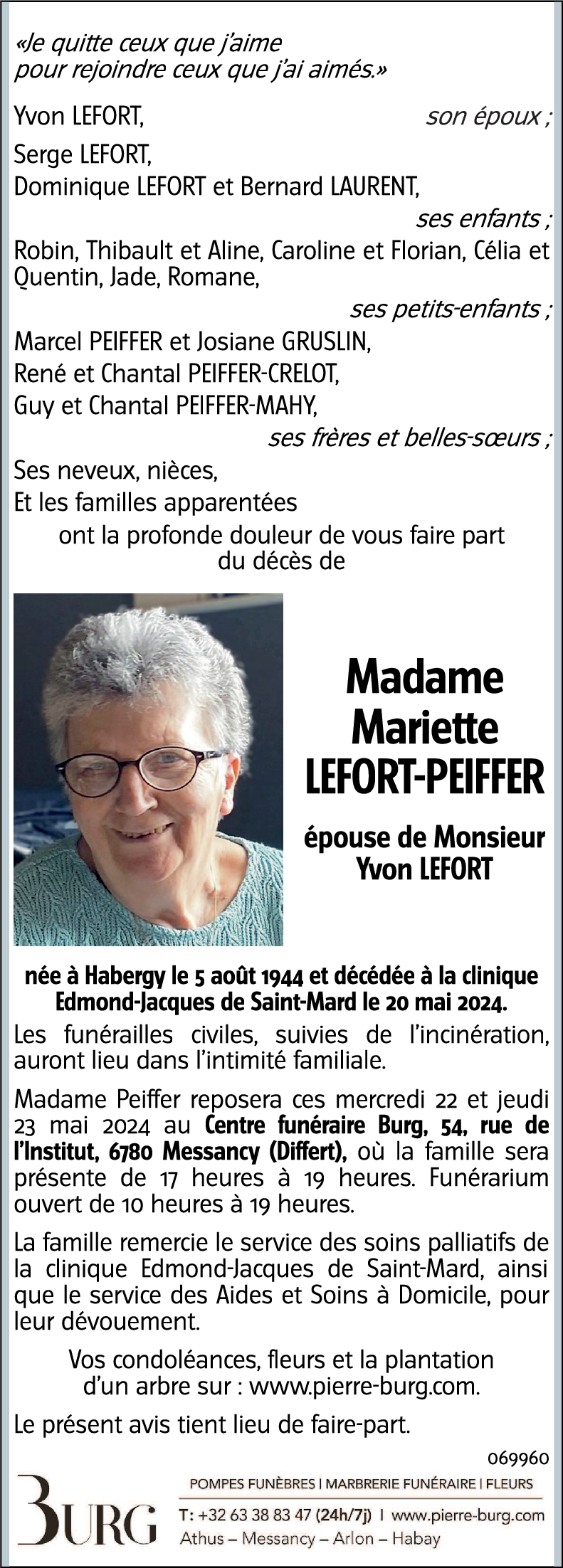 Mariette PEIFFER