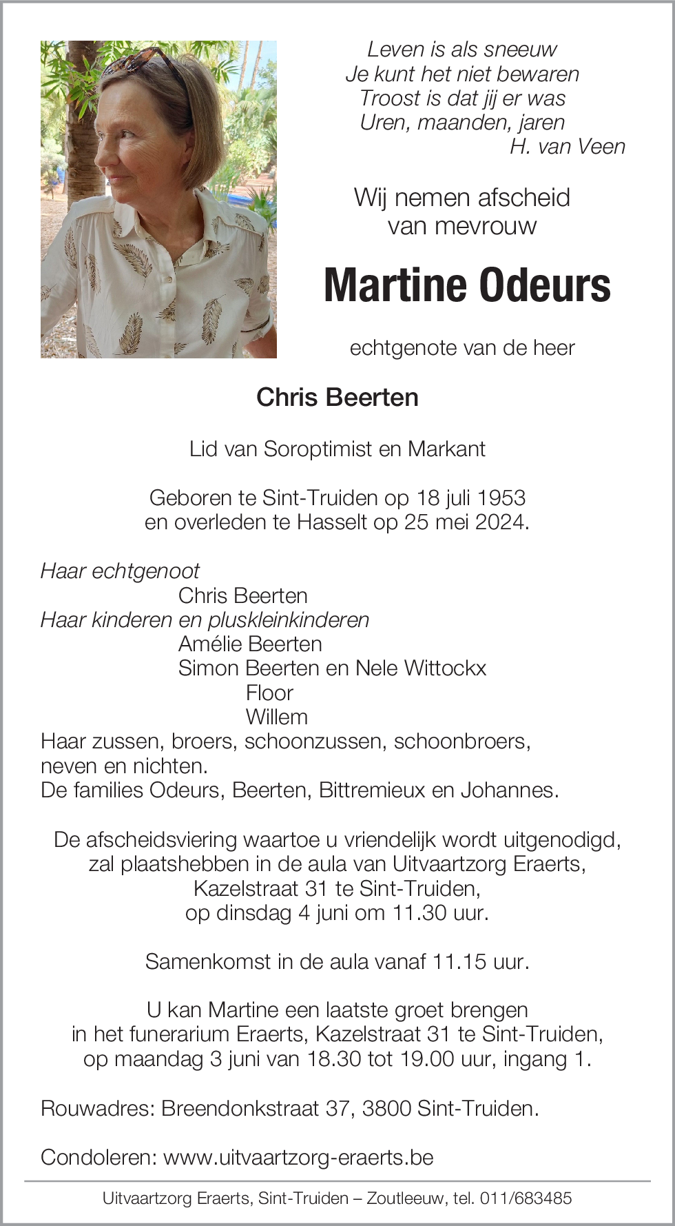 Martine Odeurs