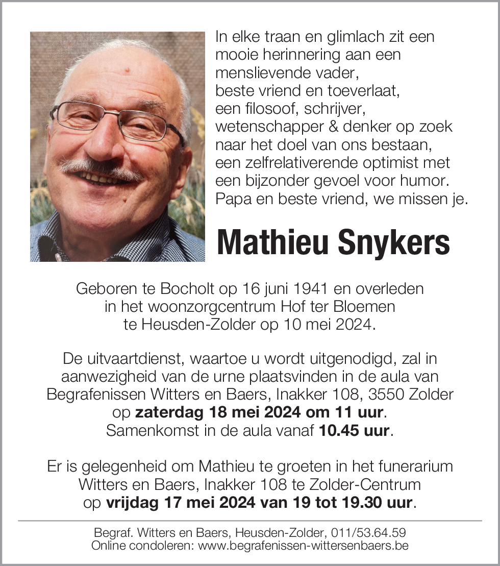 Mathieu Snykers