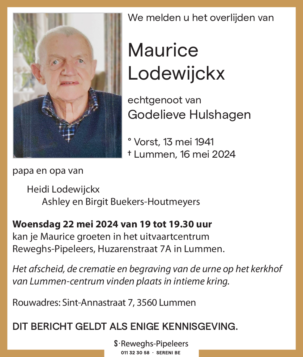 Maurice Lodewijckx