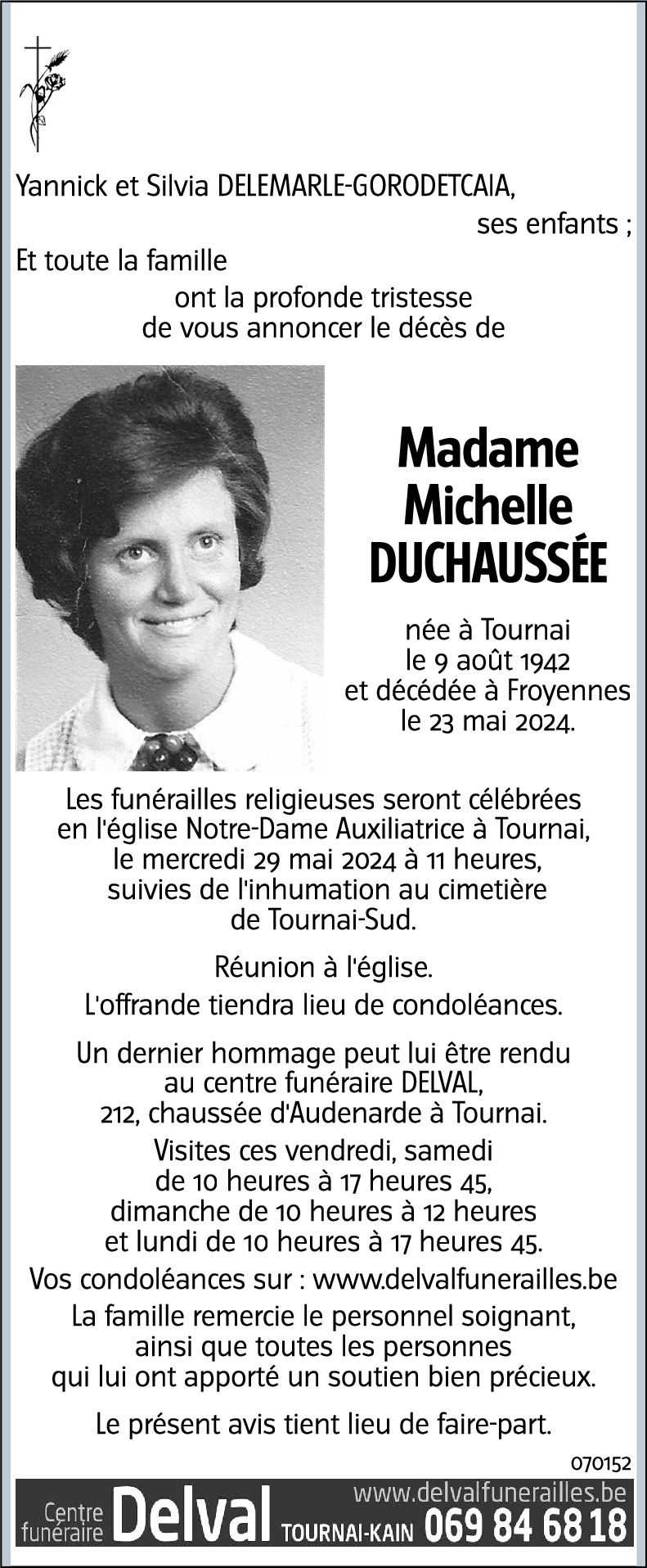 Michelle DUCHAUSSÉE