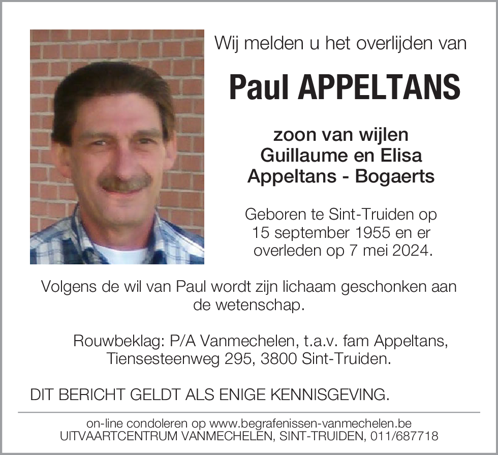 Paul Appeltans