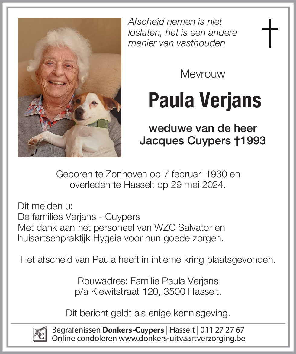 Paula Verjans