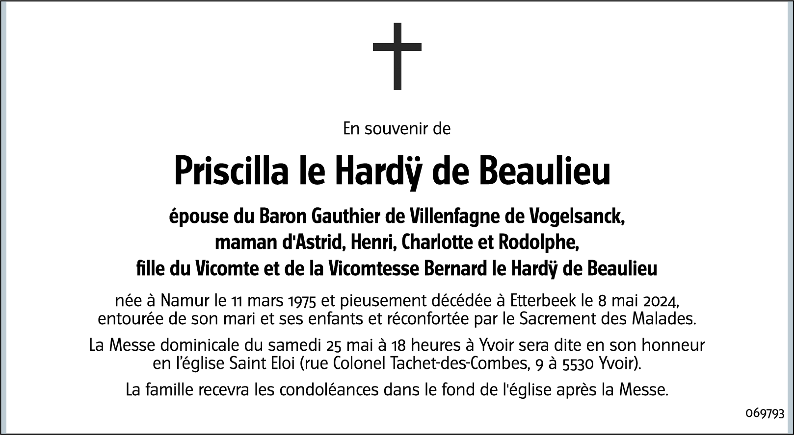 Priscilla le Hardÿ de Beaulieu 