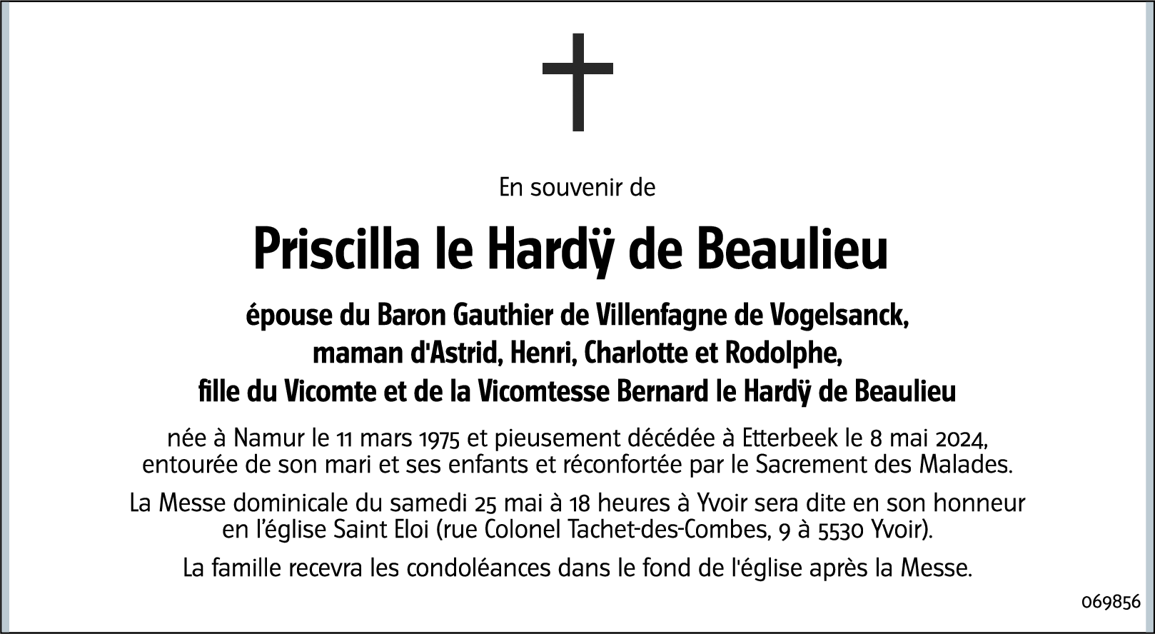 Priscilla le Hardÿ de Beaulieu 