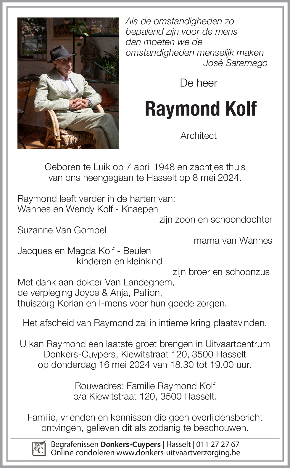 Raymond Kolf