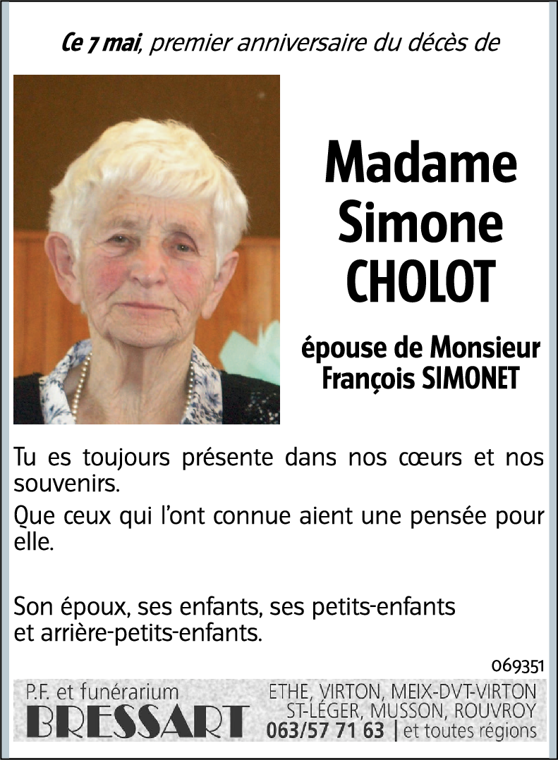 Simone CHOLOT