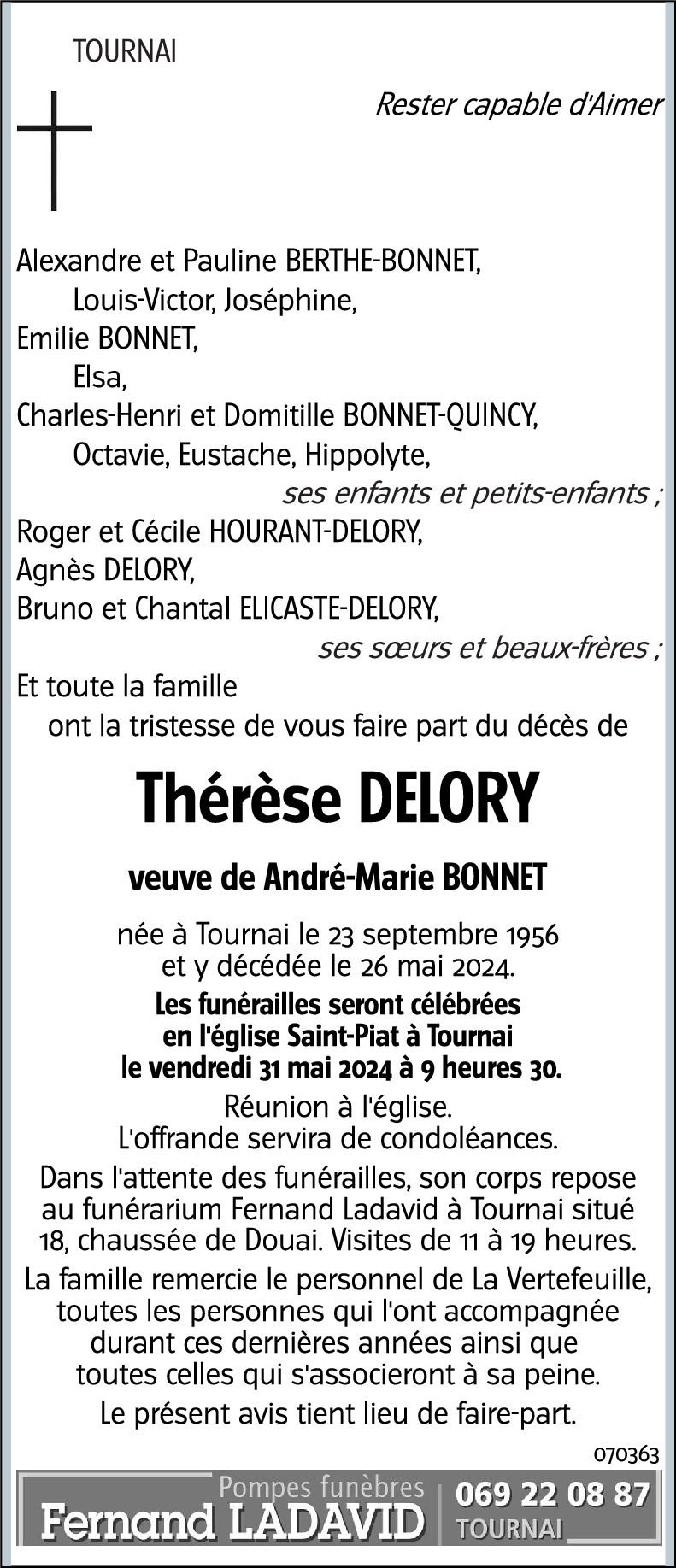 Thérèse DELORY