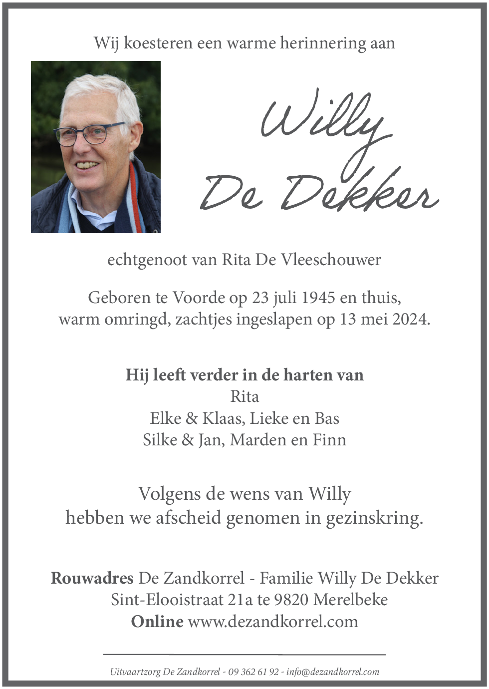 Willy De Dekker