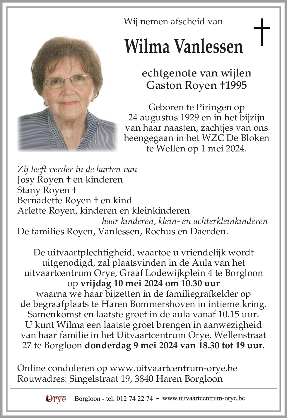 Wilma Vanlessen