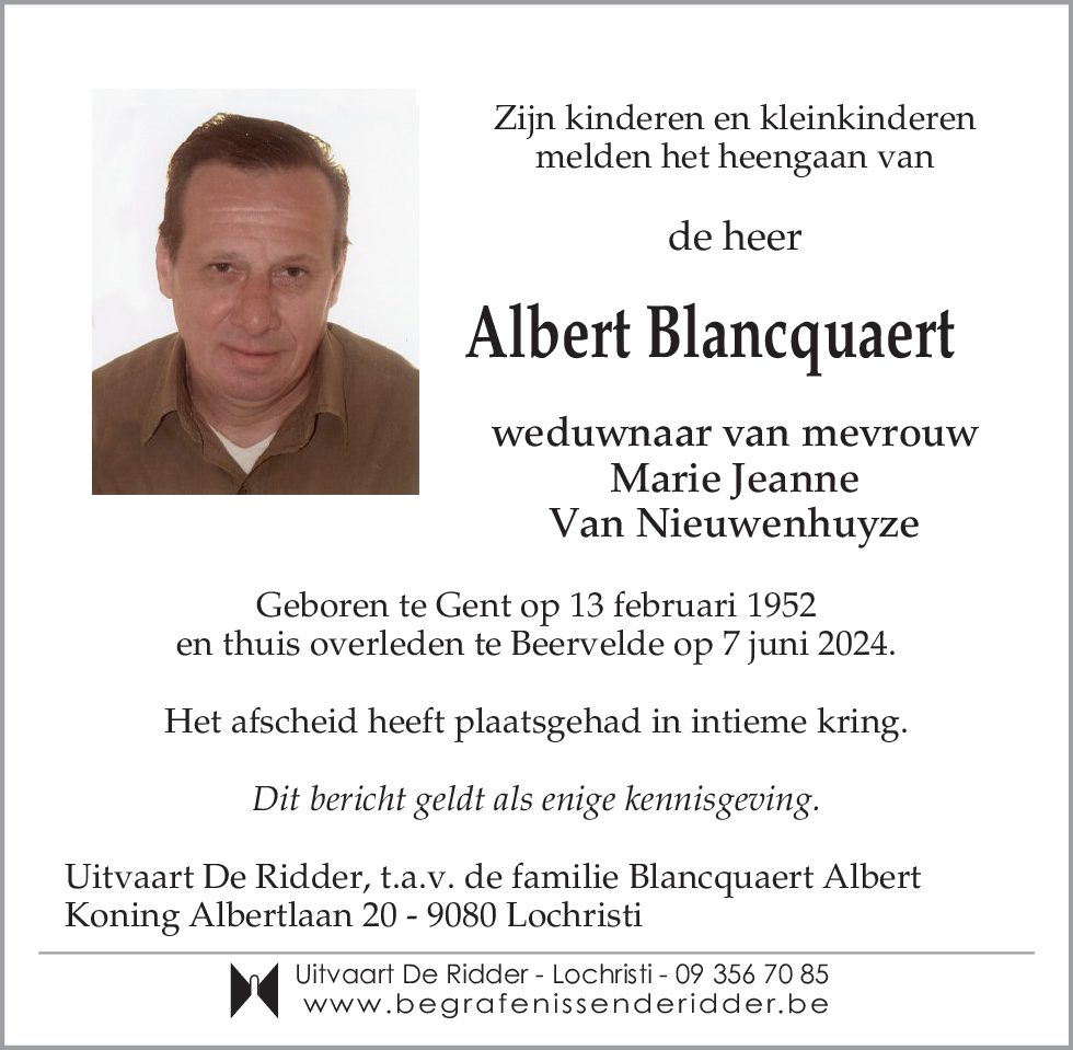 Albert Blancquaert