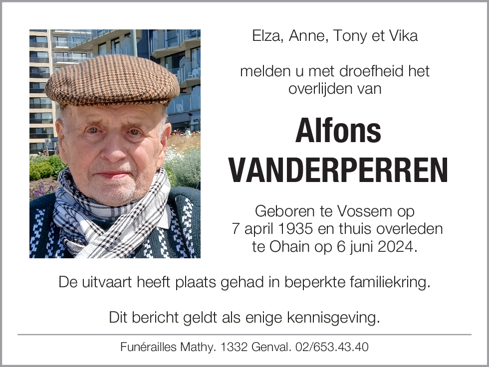 Alfons VANDERPERREN