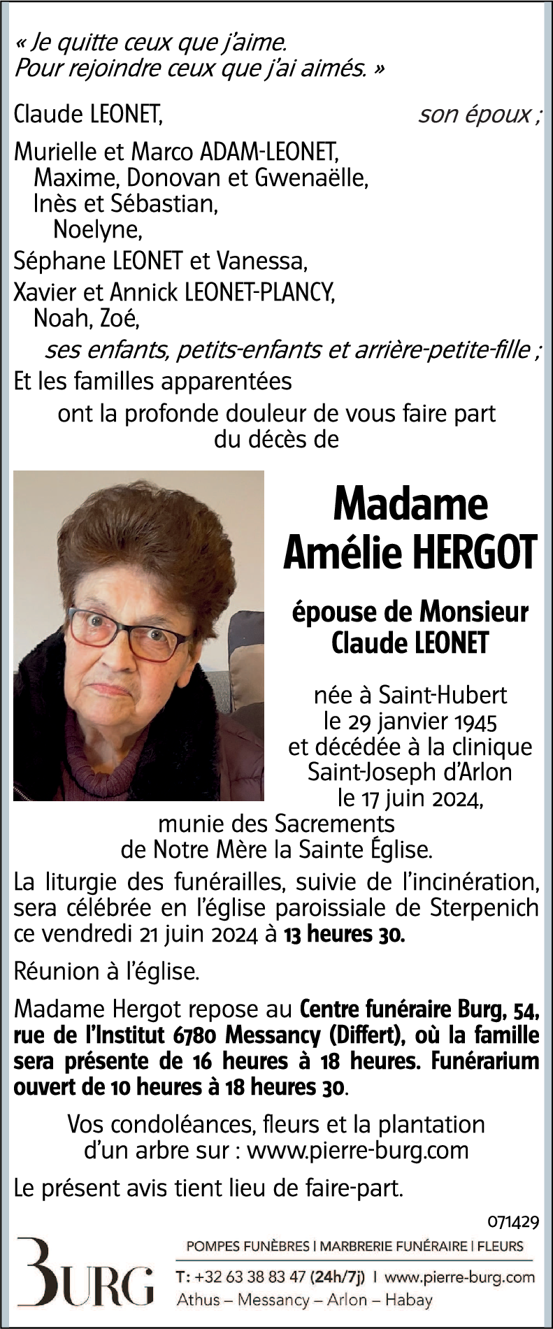 Amélie HERGOT