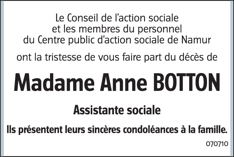 Anne BOTTON