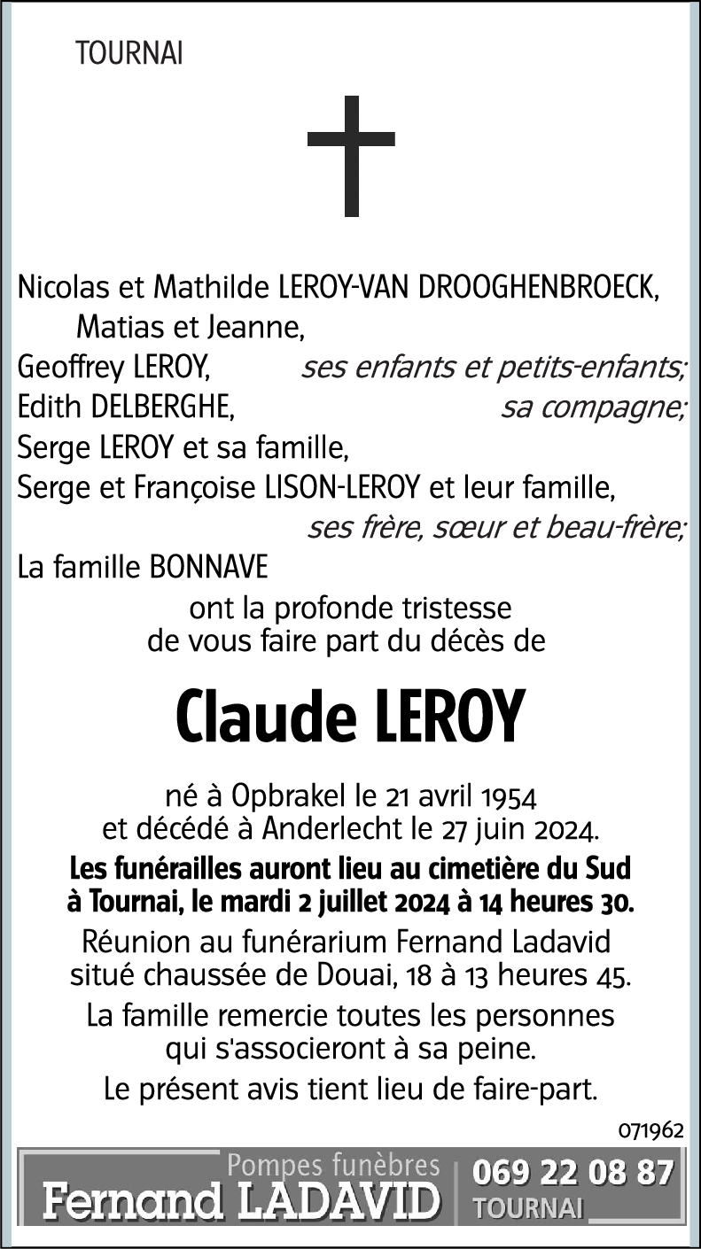 Claude LEROY