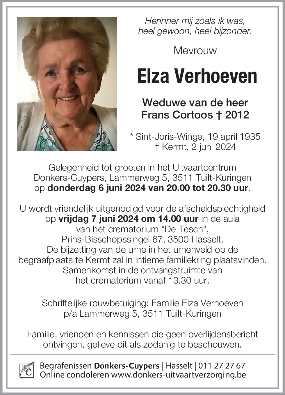 Elza Verhoeven