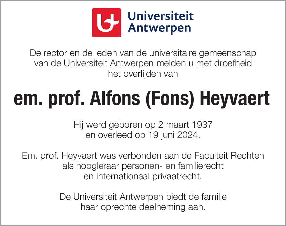 Fons HEYVAERT