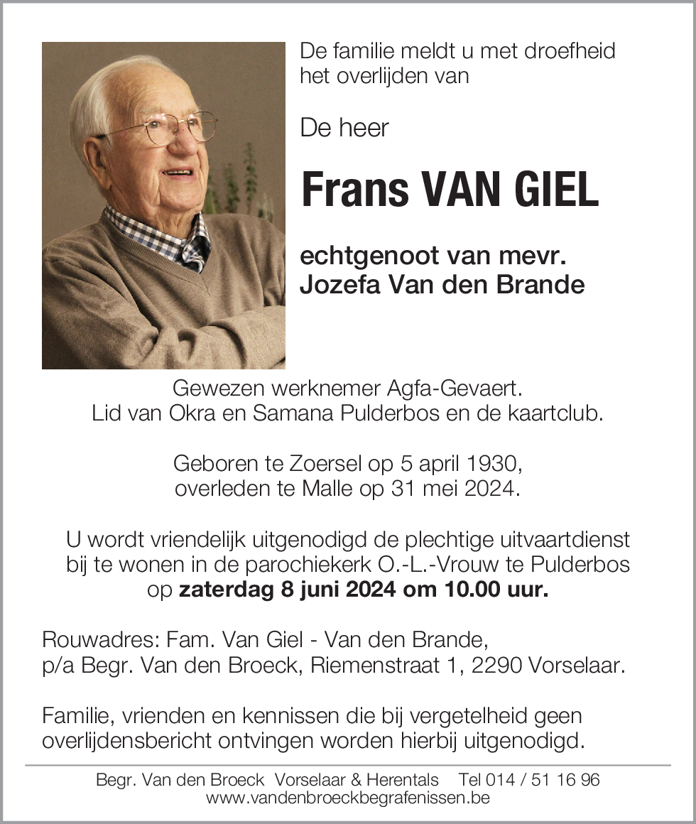 Frans Van Giel