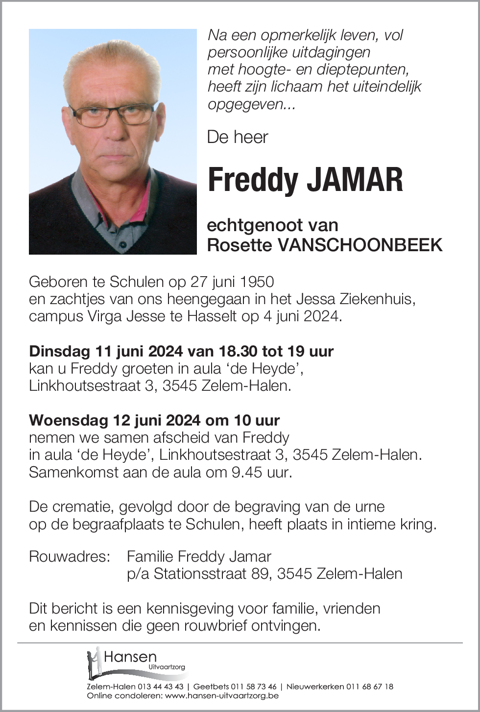 Freddy JAMAR