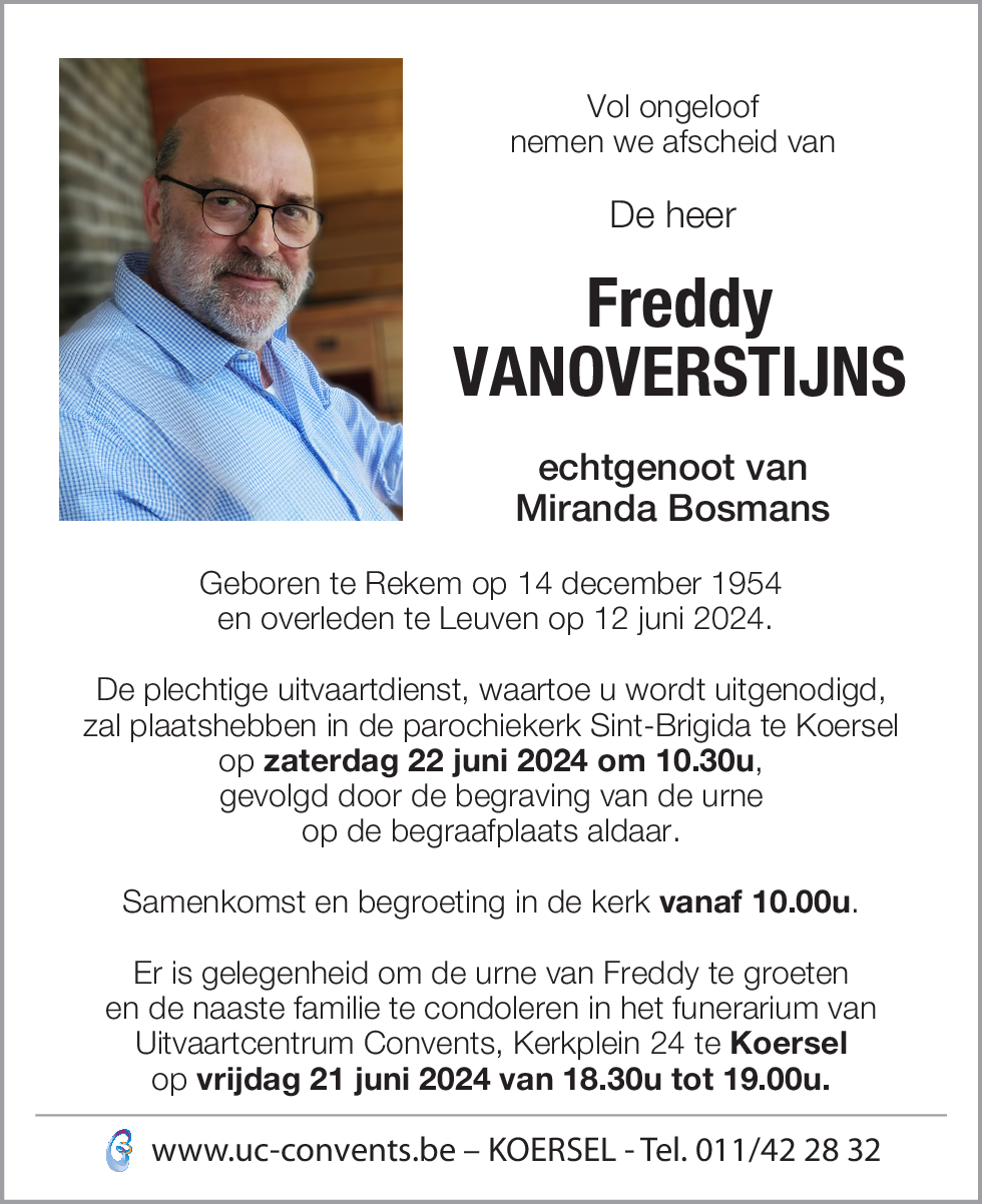 Freddy Vanoverstijns
