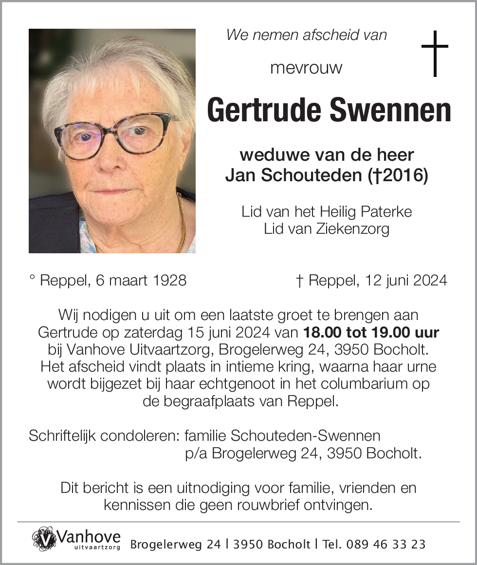 Gertrude Swennen