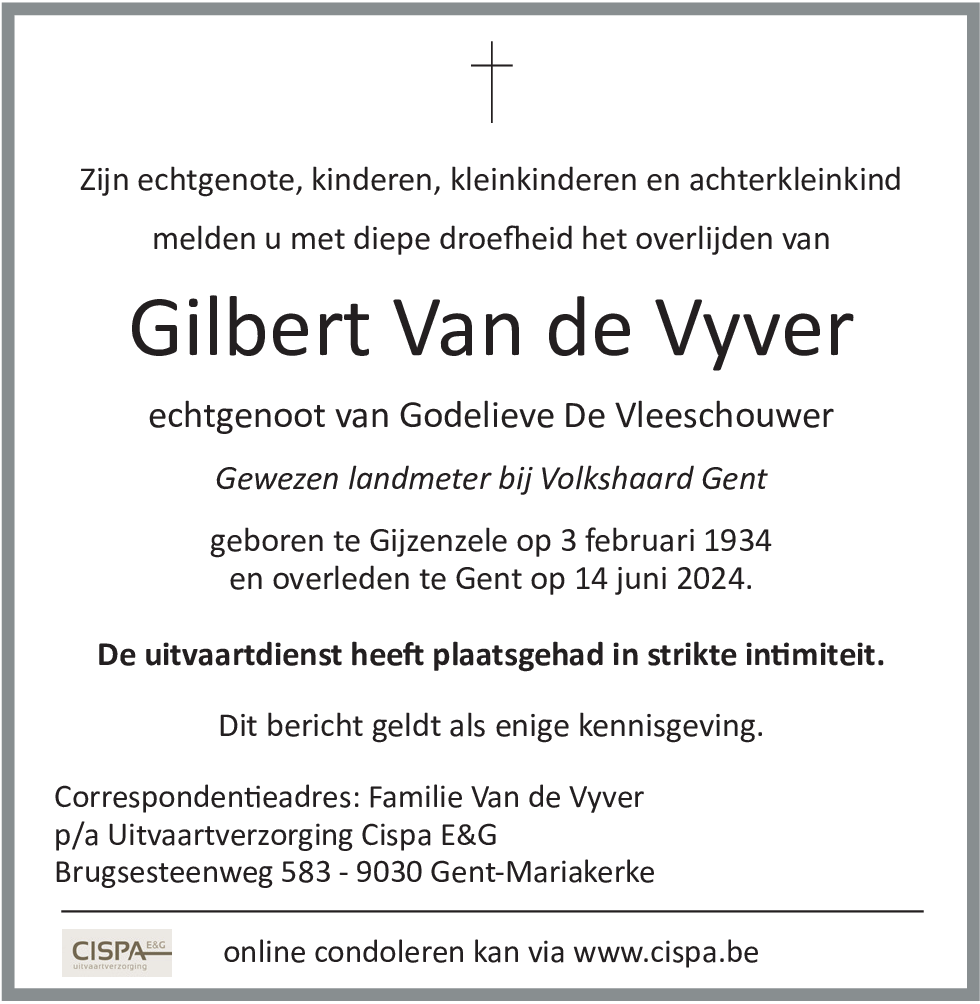 Gilbert Van de Vyver