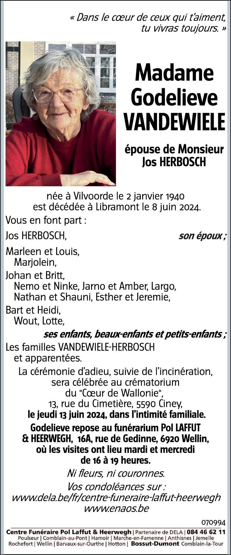 Godelieve VANDEWIELE