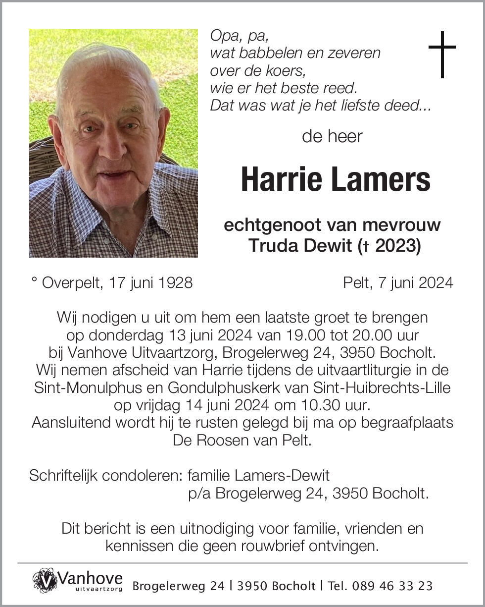 Harrie Lamers