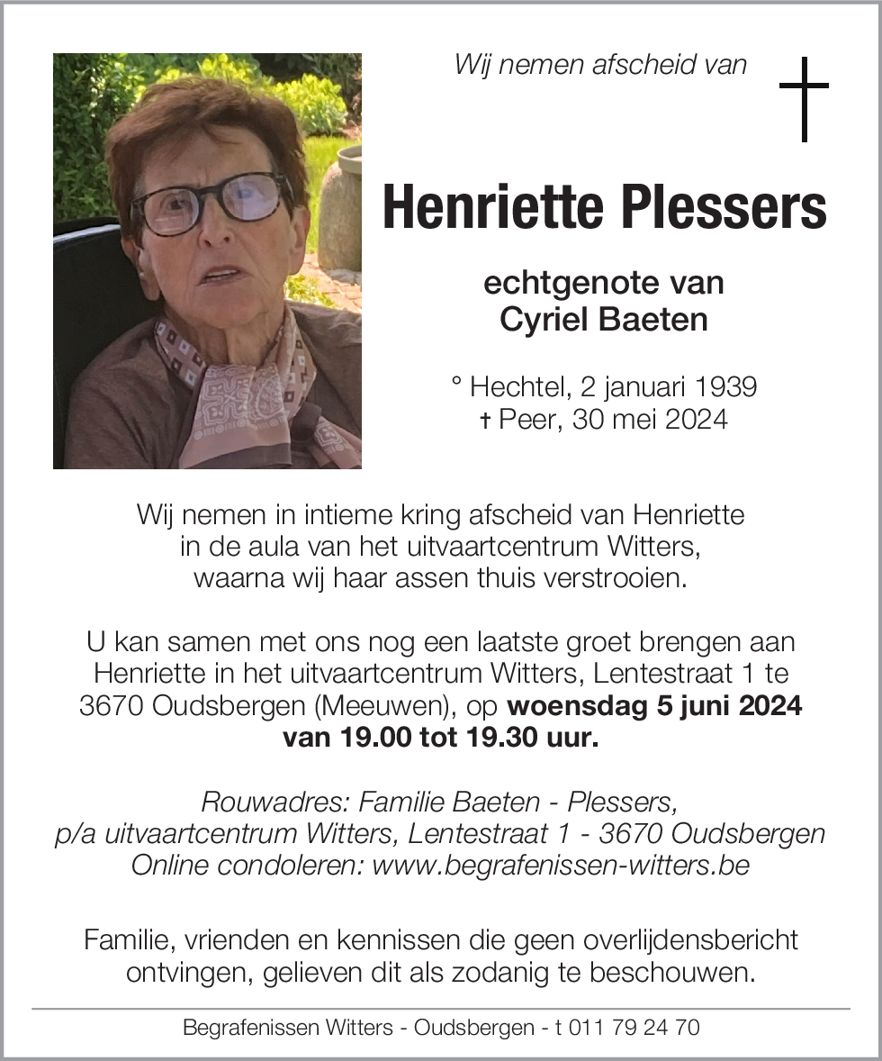 Henriette Plessers