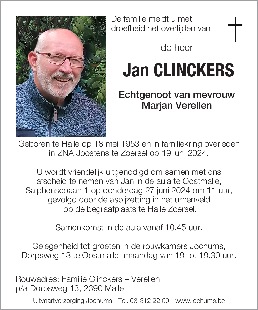 Jan Clinckers