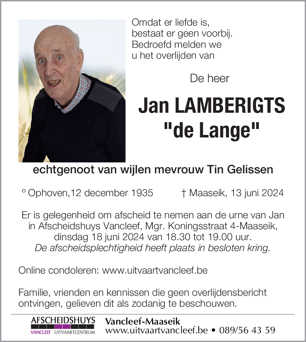 Jan Lamberigts