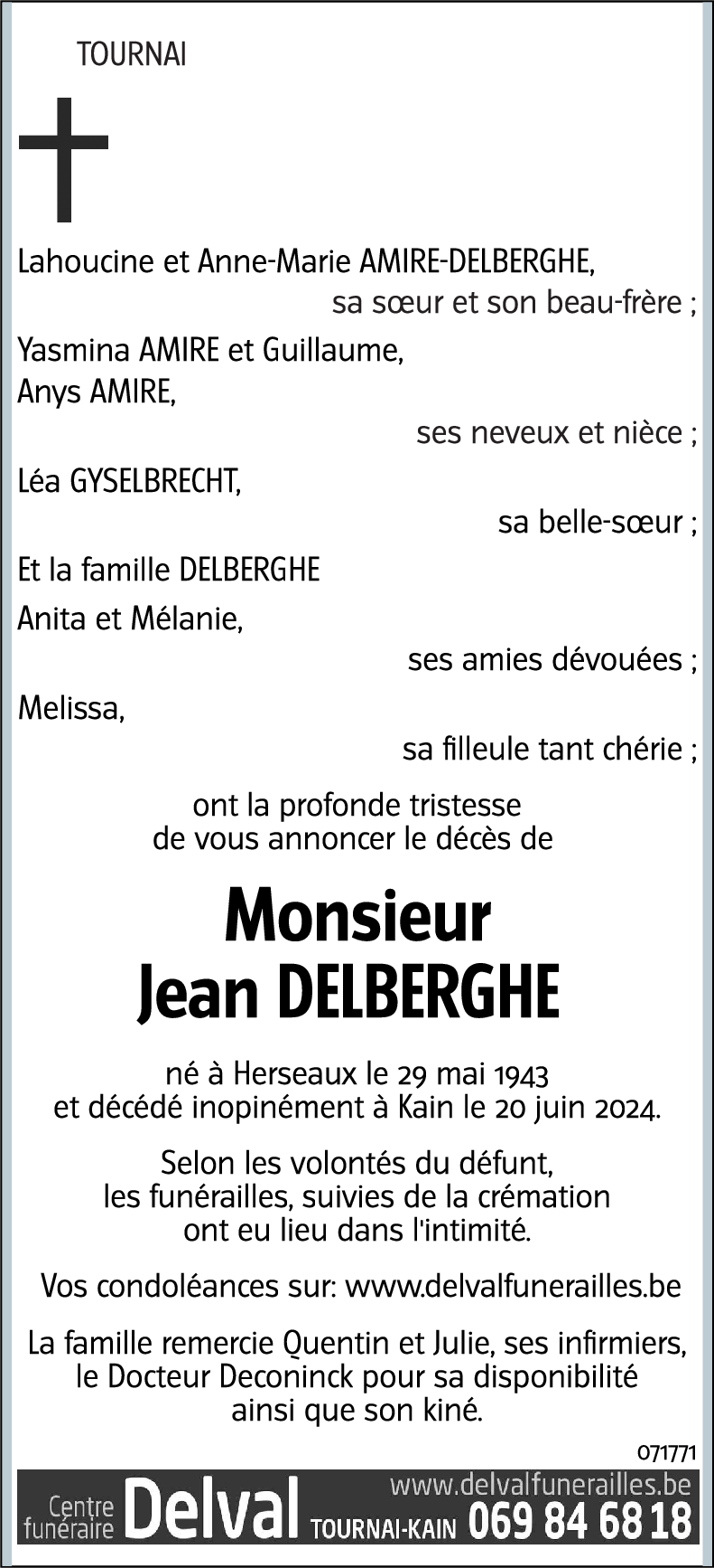 Jean DELBERGHE