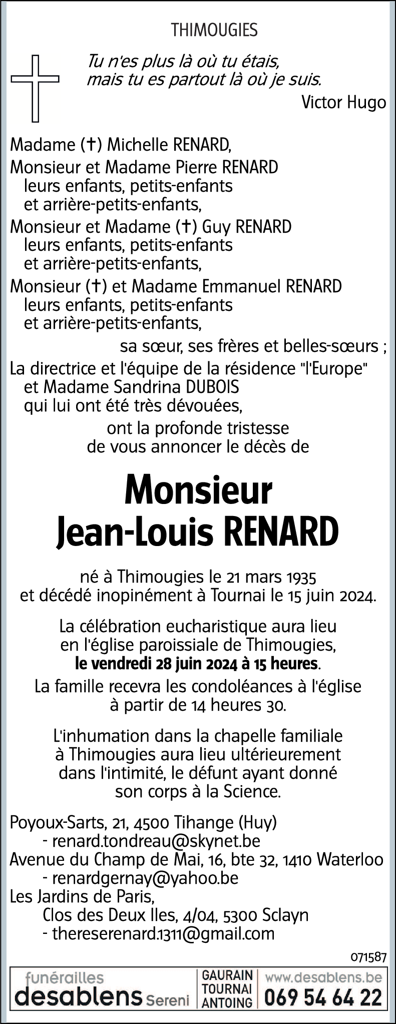 Jean-Louis RENARD