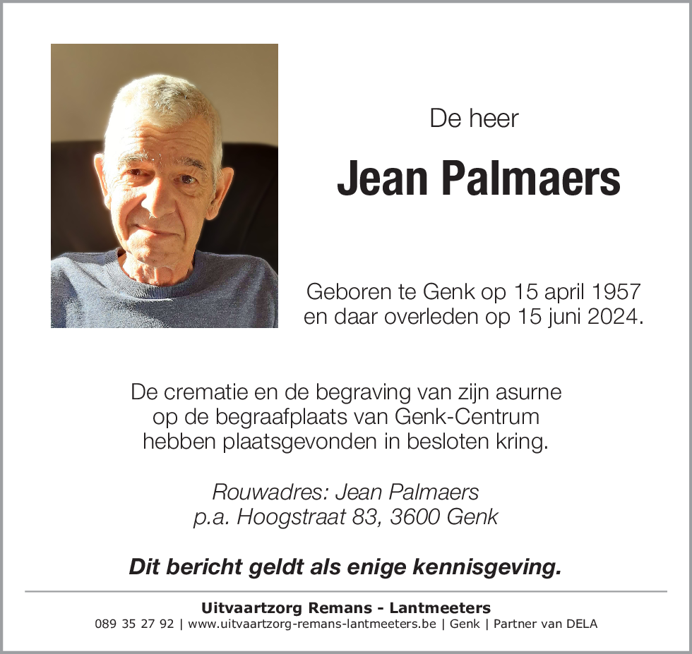 Jean Palmaers