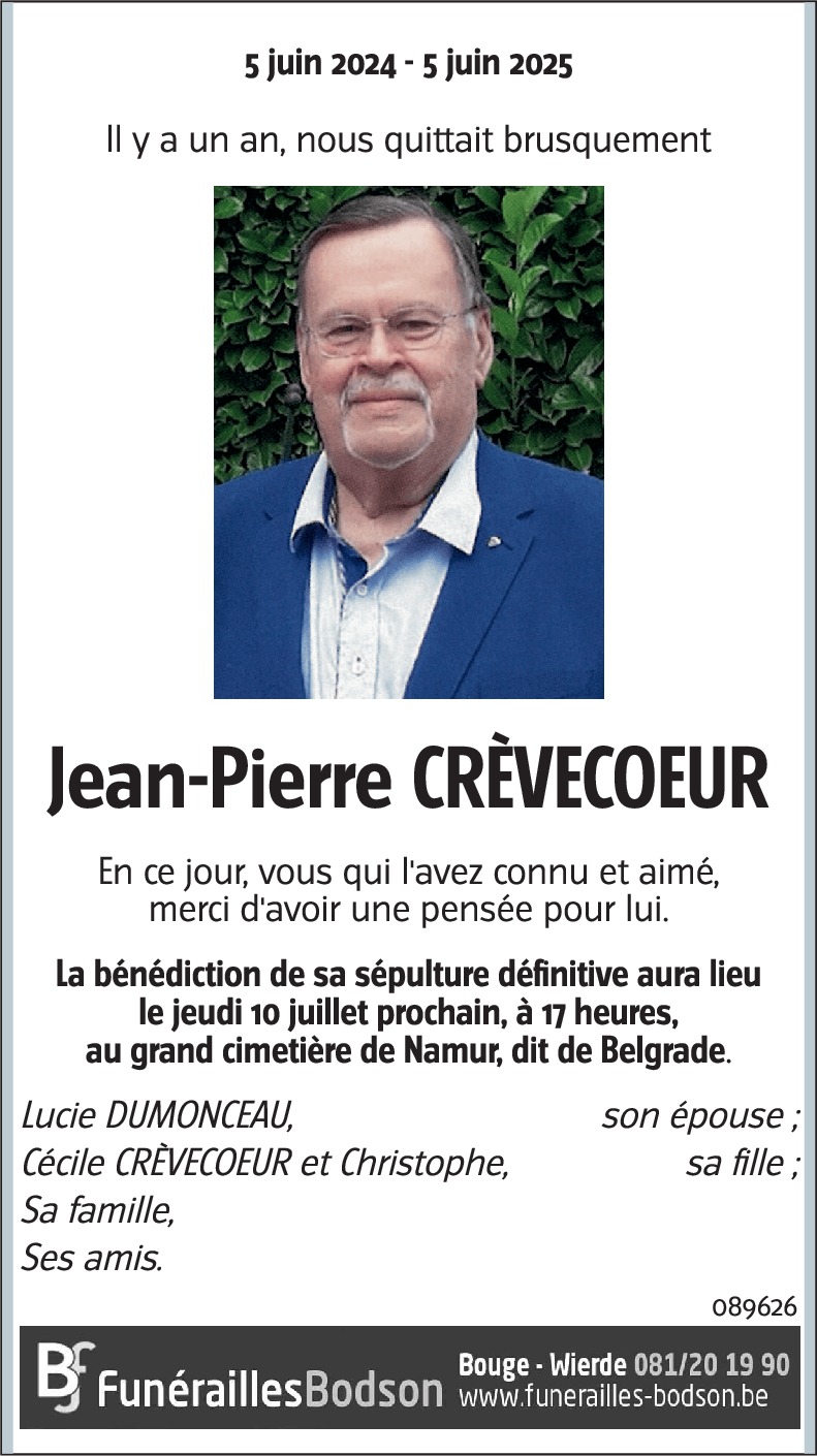 Jean-Pierre CREVECOEUR