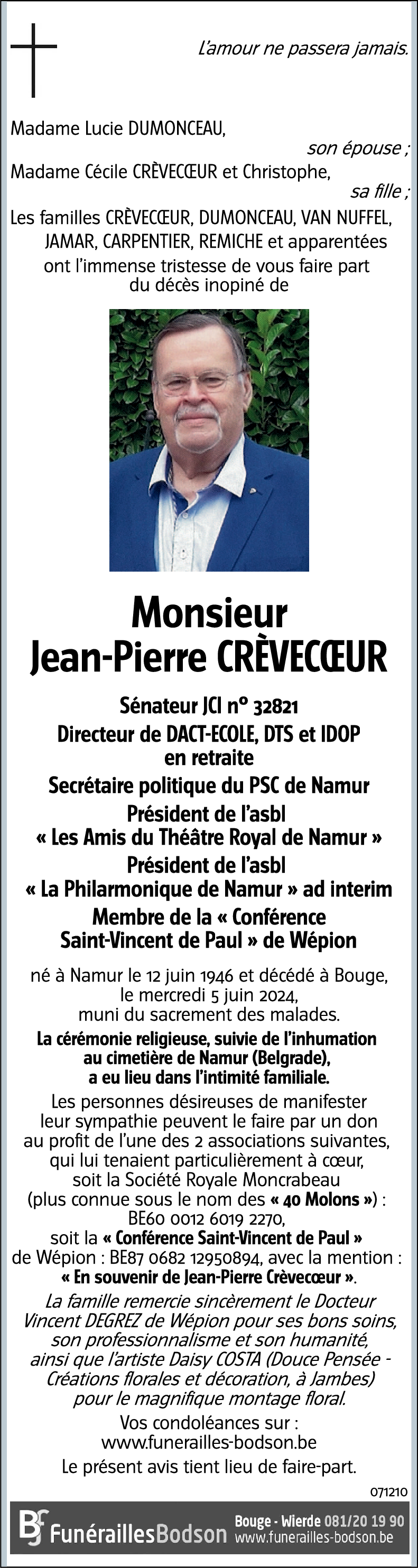 Jean-Pierre CREVECOEUR