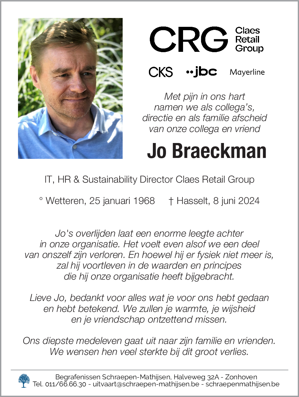 Jo Braeckman