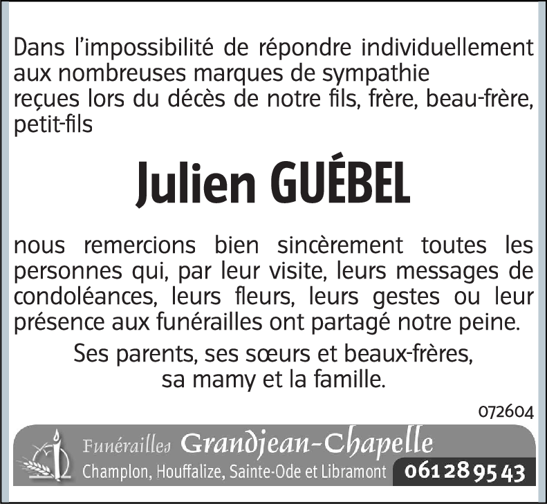 Julien GUÉBEL