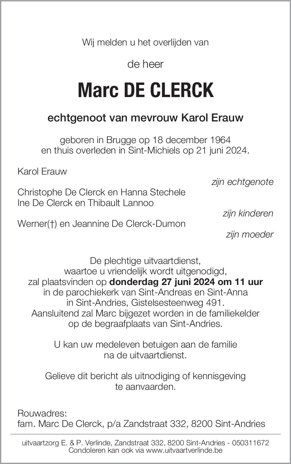 Marc De Clerck