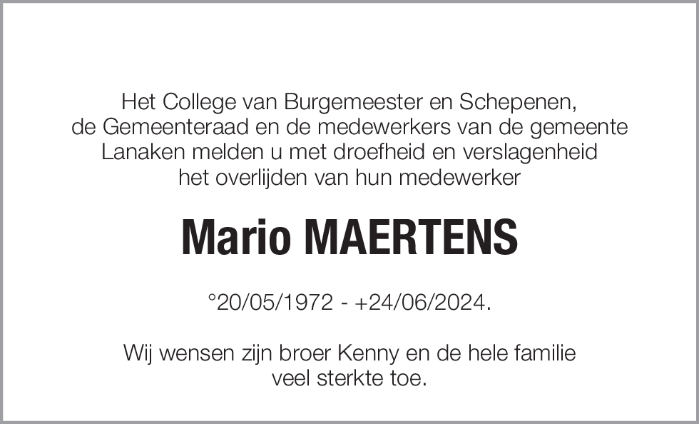 Mario Maertens