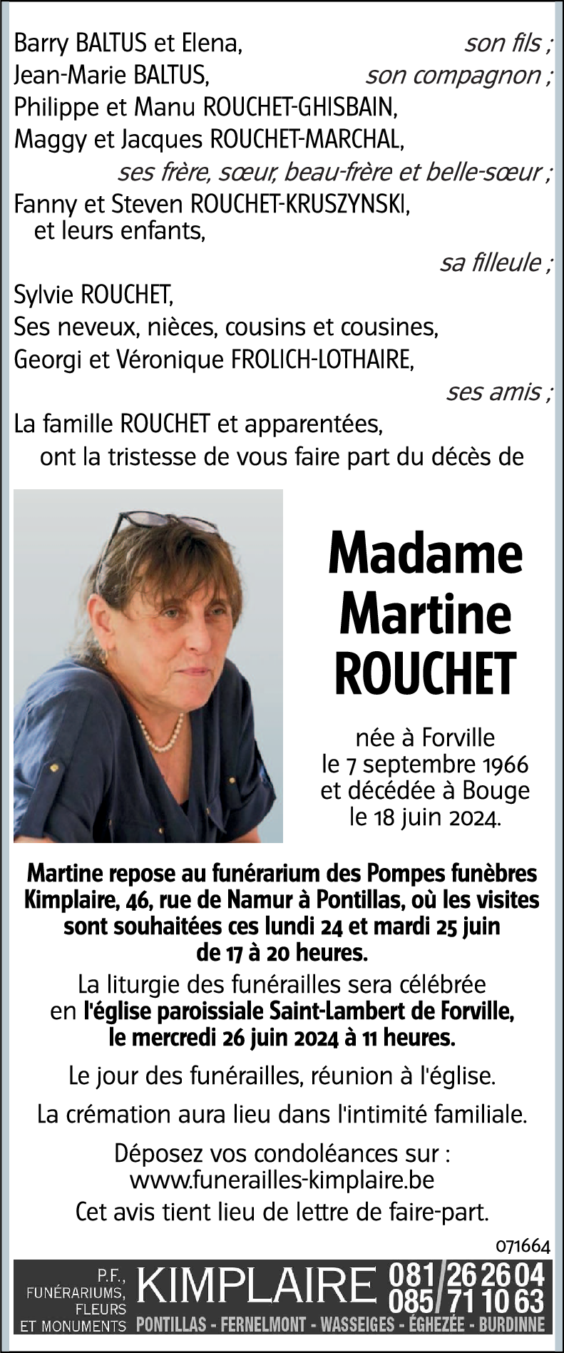 Martine ROUCHET